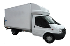 Van Hire Feltham - Ford Luton Box Tail Lift - Van hire Feltham